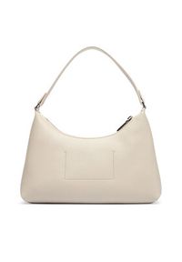 Calvin Klein Torebka Foil Logo Small Shoulder Bag LV04F3890G Kremowy. Kolor: kremowy. Materiał: skórzane #3
