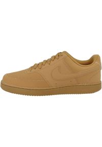 Buty do chodzenia męskie Nike Court Vision LO. Zapięcie: sznurówki. Kolor: żółty, wielokolorowy. Materiał: tkanina, materiał, skóra, syntetyk. Szerokość cholewki: normalna. Model: Nike Court. Sport: turystyka piesza