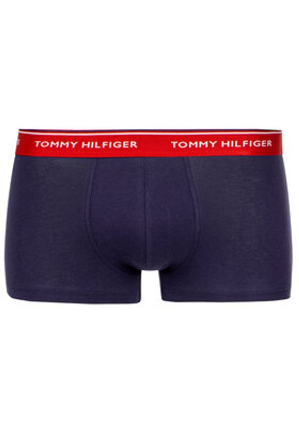 TOMMY HILFIGER - Tommy Hilfiger Komplet 3 par bokserek 3P Lr Trunk 1U87903841 Granatowy. Kolor: niebieski. Materiał: bawełna