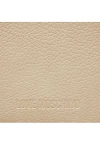 Love Moschino - LOVE MOSCHINO Torebka JC4101PP1ILT0110 Beżowy. Kolor: beżowy. Materiał: skórzane #5