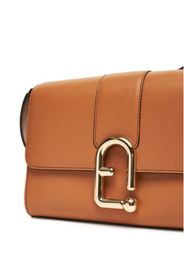 Furla Torebka Urban WB01683 BX3346 IT RY000 Brązowy. Kolor: brązowy. Materiał: skórzane