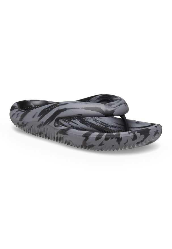 Japonki Crocs Mellow Marbled Recovery. Kolor: szary. Styl: sportowy
