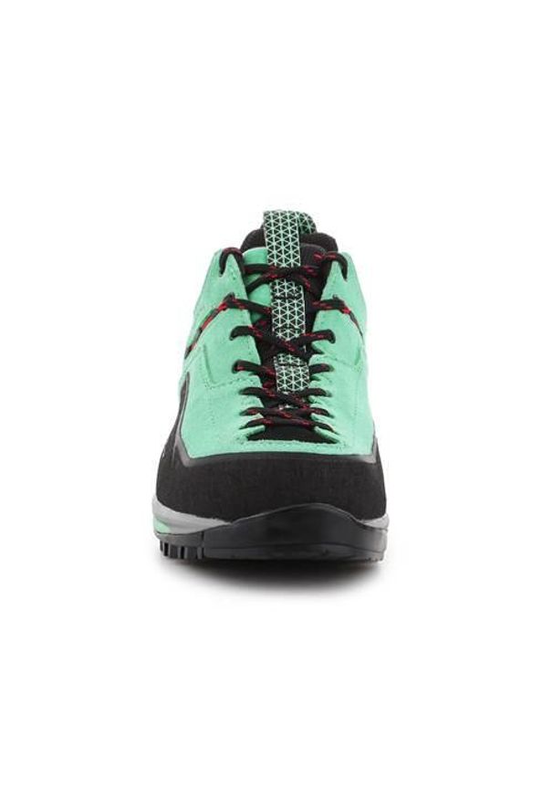 Buty trekkingowe damskie Garmont Dragontail Tech Gtx. Zapięcie: sznurówki. Kolor: wielokolorowy, zielony. Materiał: guma, materiał, syntetyk. Szerokość cholewki: normalna