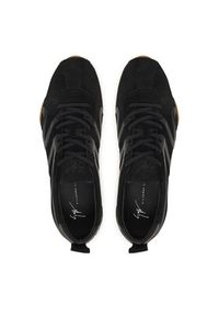 Giuseppe Zanotti Sneakersy RM60017 Czarny. Kolor: czarny. Materiał: zamsz, skóra #5