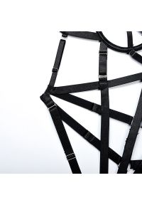 Intica - Body damskie ze strapami na wieczorne wyjścia Chelsea. Kolor: zielony. Materiał: materiał #6