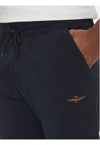 Aeronautica Militare Dres 251TF086F459 Granatowy Regular Fit. Kolor: niebieski. Materiał: bawełna #6