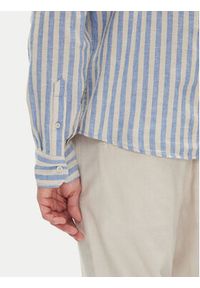 Mustang Koszula Rawlins 1016249 Błękitny Slim Fit. Kolor: niebieski. Materiał: bawełna