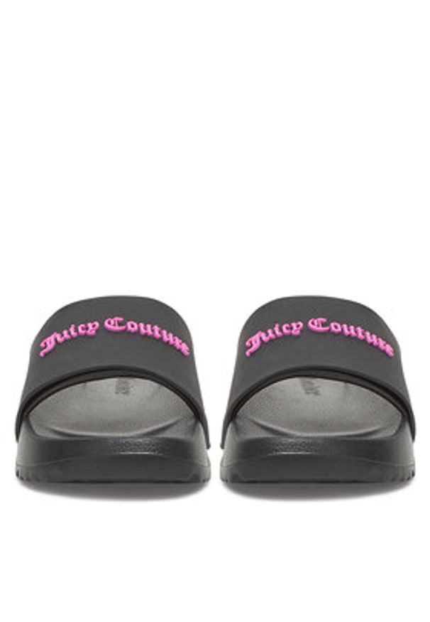 Juicy Couture Klapki PJC2 Czarny. Kolor: czarny. Materiał: syntetyk
