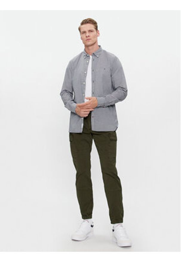 TOMMY HILFIGER - Tommy Hilfiger Joggery Chelsea MW0MW31149 Khaki Relaxed Fit. Kolor: brązowy. Materiał: bawełna