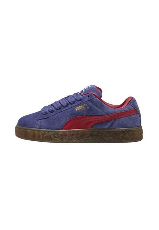 Buty do chodzenia damskie Puma Suede Xl. Kolor: niebieski. Materiał: zamsz. Szerokość cholewki: normalna. Model: Puma Suede. Sport: turystyka piesza