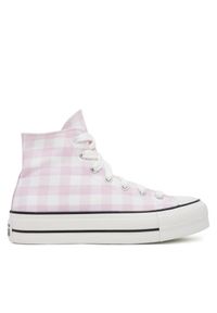 Trampki Converse. Kolor: różowy. Obcas: na platformie