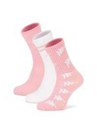 Kappa Skarpety długie KR_SUPERT_SS25 (3-PACK) Różowy. Kolor: różowy. Materiał: bawełna #1