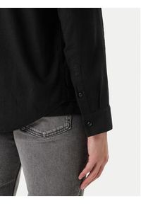 Calvin Klein Jeans Koszula LV04RF121G Czarny Regular Fit. Kolor: czarny. Materiał: len #5