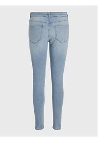 Vila Jeansy Sarah 14082133 Niebieski Skinny Fit. Kolor: niebieski #4