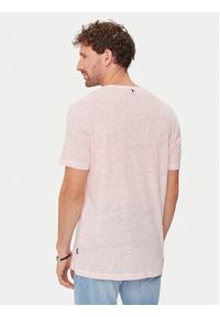BOSS - Boss T-Shirt Tiburt 456 50511612 Różowy Regular Fit. Kolor: różowy. Materiał: len #3