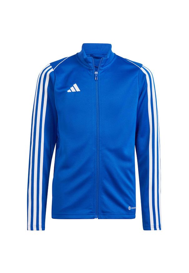 Adidas - Bluza dla dzieci adidas Tiro 23 League Training. Kolor: niebieski, biały, wielokolorowy