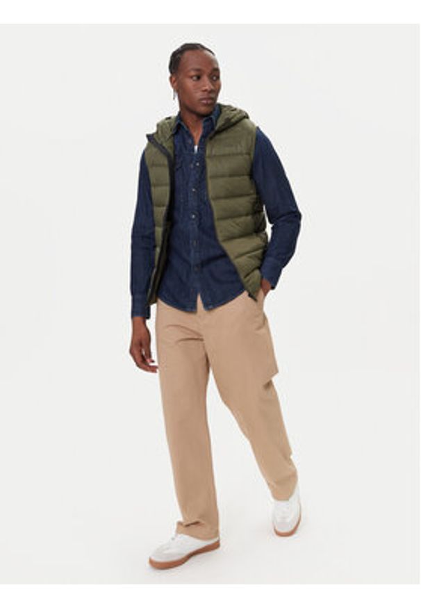 Robe di Kappa Bezrękawnik Jobert 67128GW 202 Zielony Regular Fit. Kolor: zielony. Materiał: syntetyk. Długość rękawa: bez rękawów