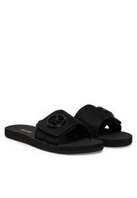 MICHAEL Michael Kors Klapki 40S4MKFA1D Czarny. Kolor: czarny. Materiał: materiał