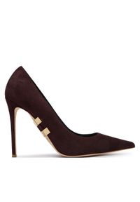 Elisabetta Franchi Szpilki SA-16L-62E2-V590 Brązowy ciemny. Kolor: brązowy. Materiał: skóra, zamsz. Obcas: na szpilce #1