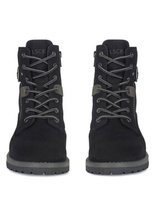 Lasocki Trzewiki WI16-GIRO-07 Czarny. Kolor: czarny. Materiał: skóra