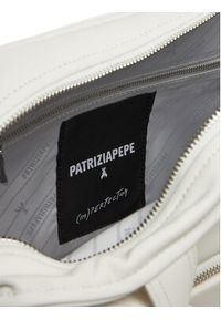 Patrizia Pepe Torebka 2B0125/L113P Biały. Kolor: biały. Materiał: skórzane #4