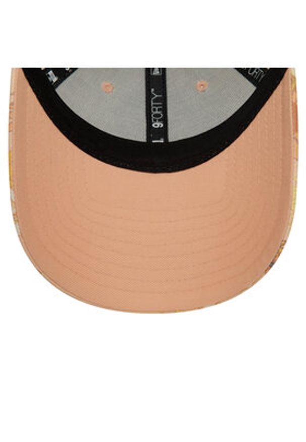 New Era Czapka z daszkiem Wmns Floral Aop 940 Nyy 60435003 Pomarańczowy. Kolor: pomarańczowy. Materiał: materiał