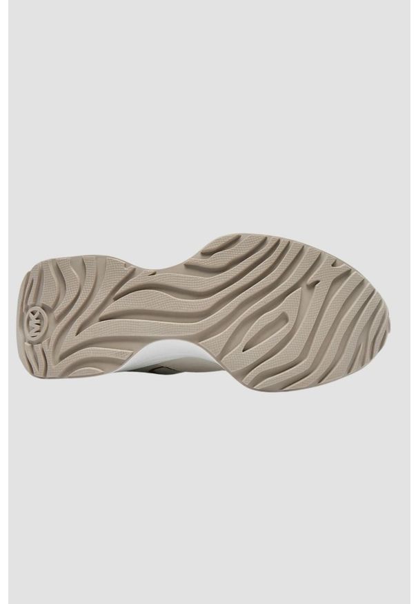 Michael Kors - MICHAEL KORS Białe sneakersy Ari Trainer. Kolor: biały