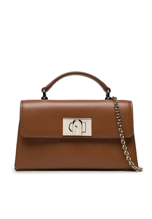 Torebka Furla. Kolor: brązowy