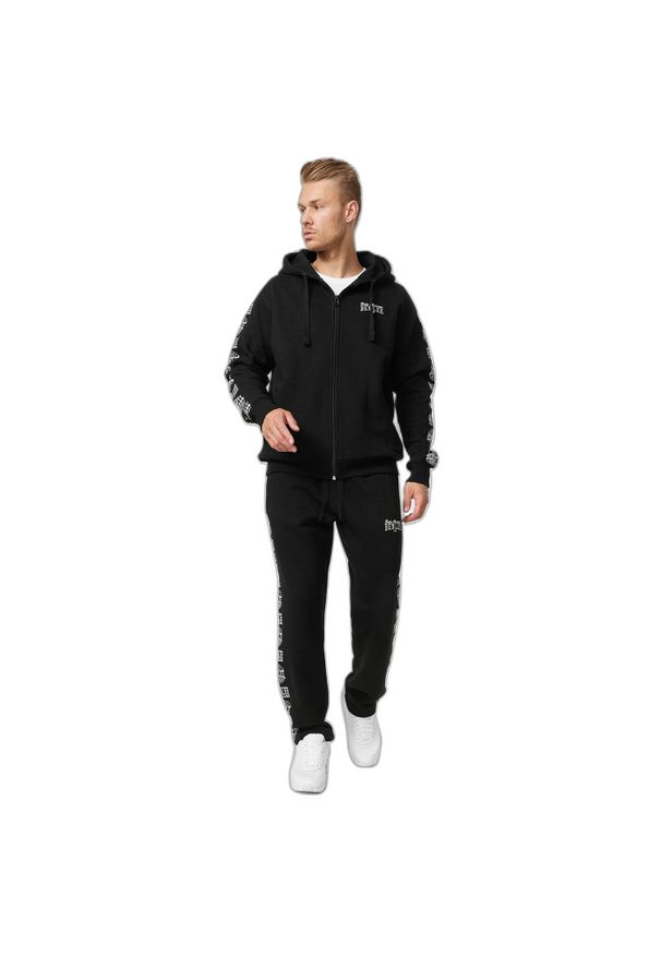 Bluza z kapturem i zamkiem błyskawicznym o klasycznym kroju Lonsdale Kempton. Typ kołnierza: kaptur. Kolor: czarny, biały, wielokolorowy