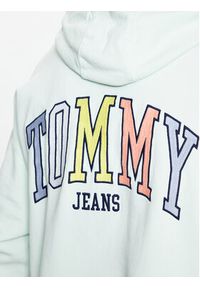 Tommy Jeans Bluza Collage DM0DM16371 Zielony Relaxed Fit. Kolor: zielony. Materiał: bawełna