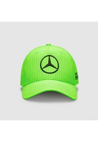 OEM - Czapka Dziecięca Neonowa Zielona Mercedes F1 LH. Kolor: zielony. Styl: młodzieżowy