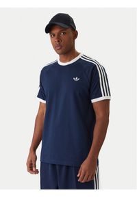 Adidas - adidas T-Shirt 3-Stripes KE3536 Granatowy Regular Fit. Kolor: niebieski. Materiał: bawełna #1