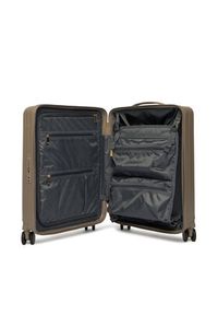 Guess Walizka kabinowa Centennial Travel TWHN96 75983 Beżowy jasny. Kolor: beżowy #6