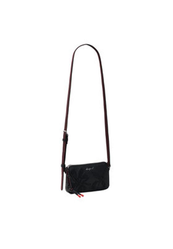 Desigual Torebka 26SAYP14 Czarny. Kolor: czarny. Materiał: skórzane