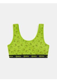 Sinsay - Top ze wzorem Grinch - zielony. Kolor: zielony