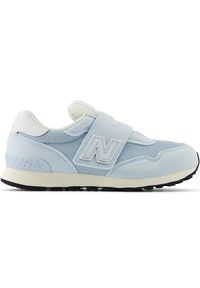 Buty dziecięce New Balance PV515LCB – niebieskie. Okazja: na uczelnię, na co dzień. Kolor: niebieski. Materiał: syntetyk, materiał. Szerokość cholewki: normalna #1