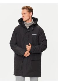 Didriksons Parka Danny 505802 Czarny Regular Fit. Kolor: czarny. Materiał: syntetyk #1