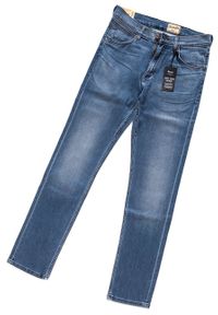 Wrangler - WRANGLER GREENSBORO MĘSKIE SPODNIE JEANSOWE JEANSY DŻINSY BRIGHT STROKE W15QMU91Q