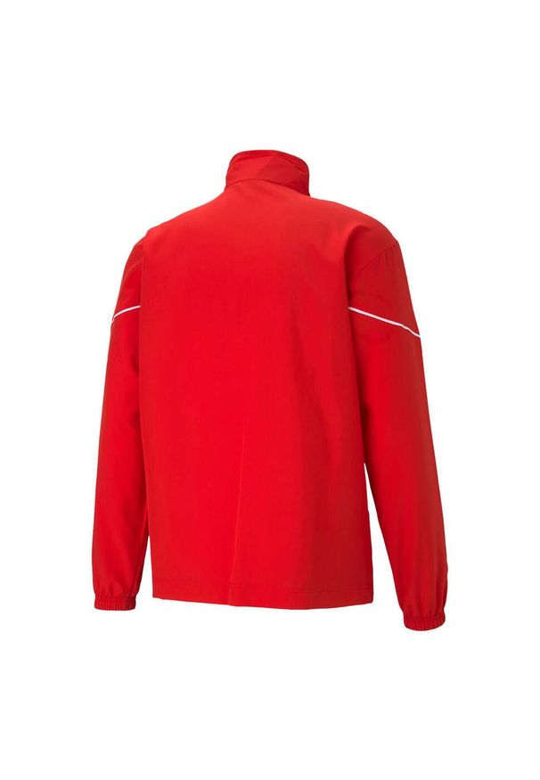 Puma - Męska Kurtka Boczna TeamRISE. Kolor: czerwony. Sport: turystyka piesza