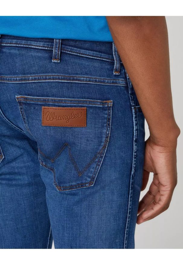 Wrangler - WRANGLER BRYSON MĘSKIE SPODNIE JEANSOWE JEANSY DŻINSY BLUE CRUSH W14XCSZ50