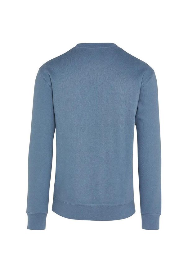 SG - Bluza Unisex Dla Dorosłych Z Bawełny Ringspun Bez Metki. Kolor: niebieski, szary. Materiał: bawełna
