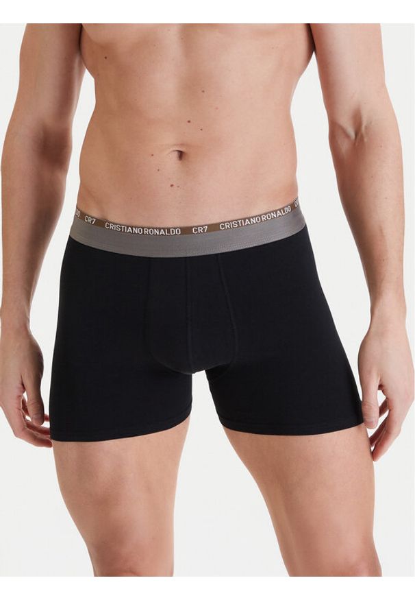Cristiano Ronaldo CR7 Komplet bokserek 8100-49 Czarny. Kolor: czarny. Materiał: bawełna