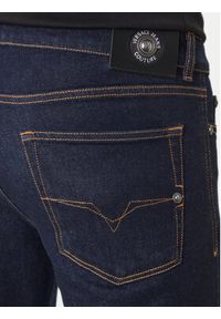 Versace Jeans Couture Jeansy 80GAB5K0 DW042 Granatowy Skinny Fit. Kolor: niebieski #3