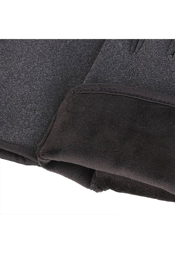 Szare Rękawiczki Moraj Damskie. Kolor: szary. Materiał: materiał. Sezon: zima. Styl: casual