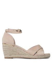 Jenny Fairy Espadryle WSS20802-01 Beżowy. Kolor: beżowy. Materiał: materiał