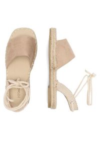 DeeZee Espadryle WSS20457-02 Beżowy. Kolor: beżowy. Materiał: materiał #8