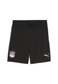 Puma - Męskie szorty Egipt 2025 PUMA. Kolor: czarny, biały, wielokolorowy. Sport: piłka nożna