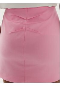 Patrizia Pepe Spódnica mini 8G0410/A106-R836 Różowy Regular Fit. Kolor: różowy. Materiał: wiskoza, syntetyk #5