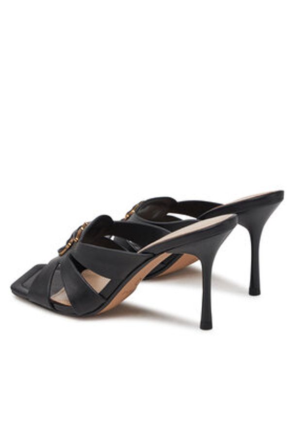 Pinko - PINKO Klapki Lisa 04 SD0311 P003 Czarny. Kolor: czarny. Materiał: skóra
