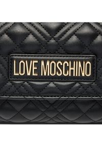Love Moschino - LOVE MOSCHINO Torebka JC4294PP0ILA0000 Czarny. Kolor: czarny. Materiał: skórzane #4